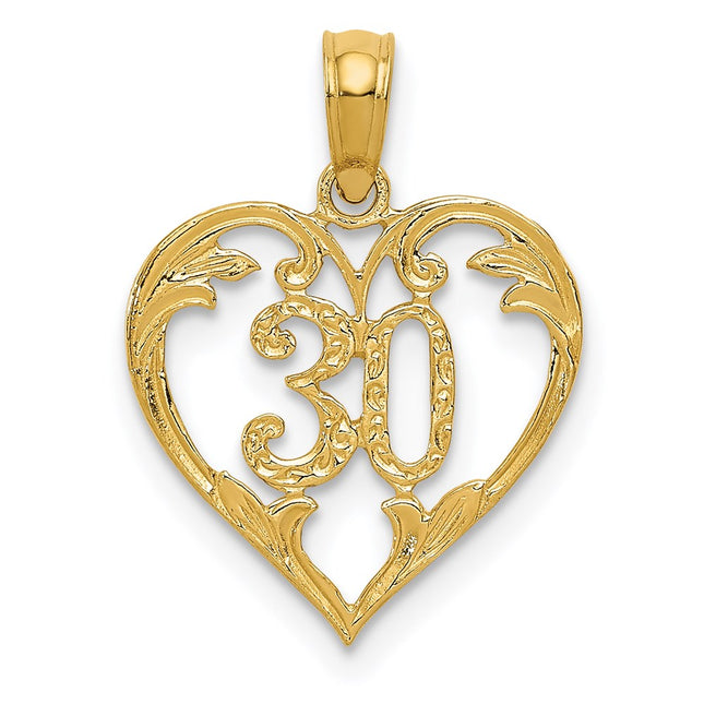 14k Yellow Gold Pendants Style C2958 - Classique Jewelry Inc.