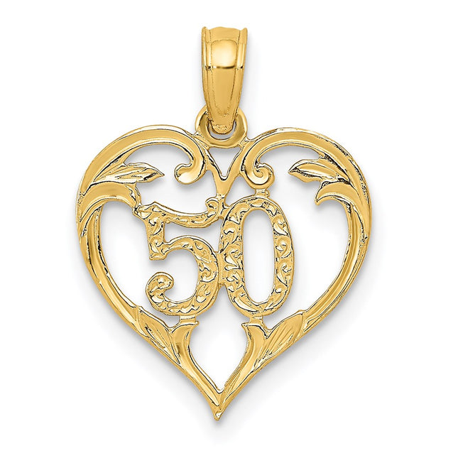 14k Yellow Gold Pendants Style C2959 - Classique Jewelry Inc.