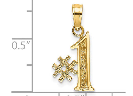 14k Yellow Gold Jewelry Style C2961 - Classique Jewelry Inc.