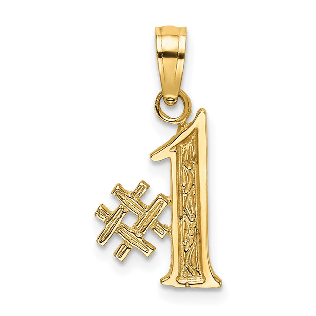 14k Yellow Gold Jewelry Style C2961 - Classique Jewelry Inc.