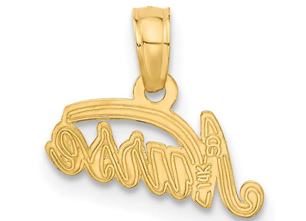 14k Yellow Gold Pendants Style C2963 - Classique Jewelry Inc.