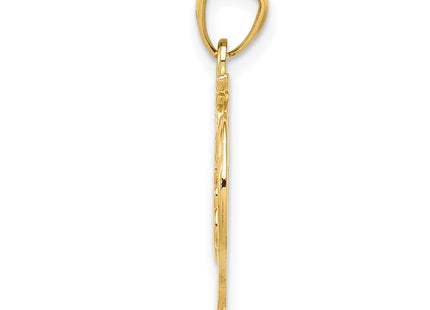 14k Yellow Gold Pendants Style C2969 - Classique Jewelry Inc.