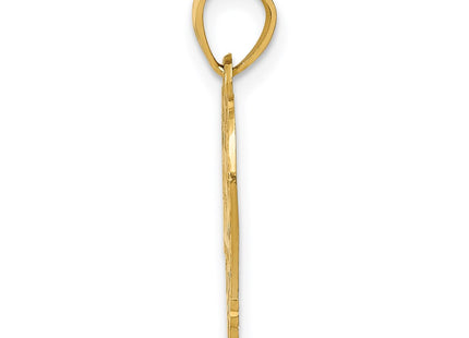 14k Yellow Gold Pendants Style C2971 - Classique Jewelry Inc.