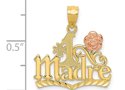 14k Two-tone Pendants Style C2988 - Classique Jewelry Inc.