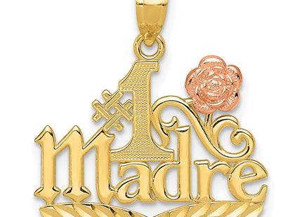 14k Two-tone Pendants Style C2988 - Classique Jewelry Inc.