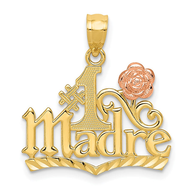 14k Two-tone Pendants Style C2988 - Classique Jewelry Inc.