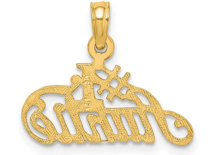 14k Yellow Gold Jewelry Style C3007 - Classique Jewelry Inc.