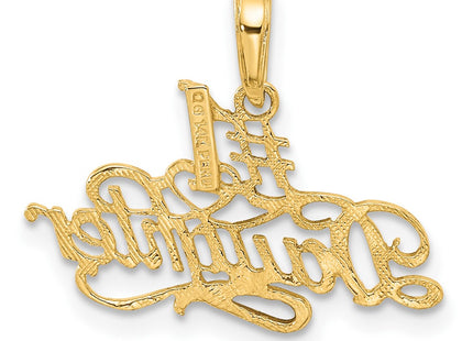 14k Yellow Gold Pendants Style C3012 - Classique Jewelry Inc.