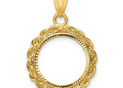 14K gold pendant