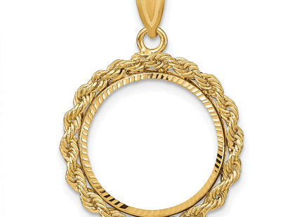 14K gold pendant