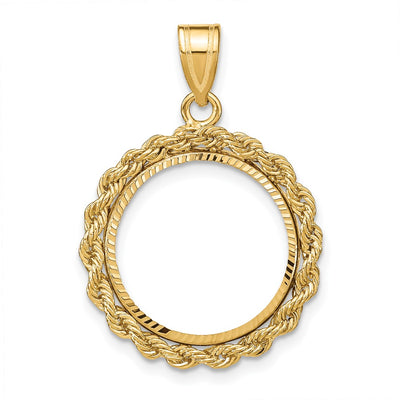 14K gold pendant