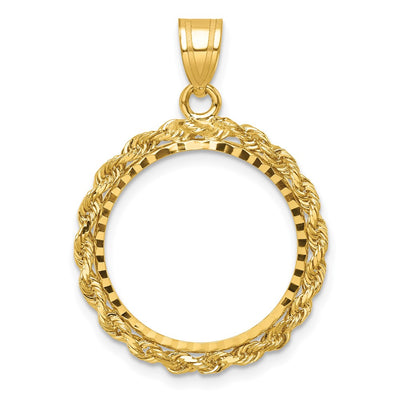 14K gold pendant