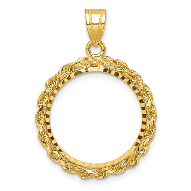 14K gold pendant