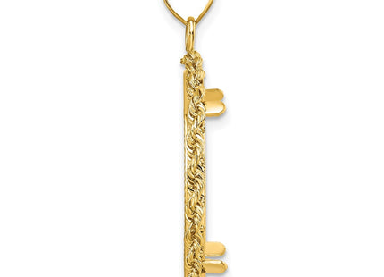 14k Yellow Gold Pendants Style C3012D - Classique Jewelry Inc.