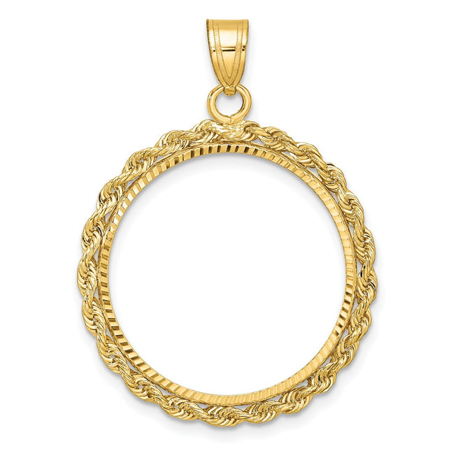 14K gold pendant