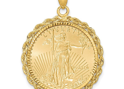 14k Yellow Gold Pendants Style C3012D - Classique Jewelry Inc.