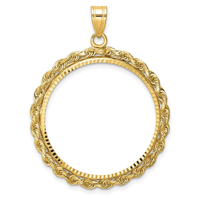 14K gold pendant