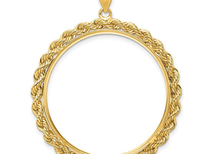 14K gold pendant, another view