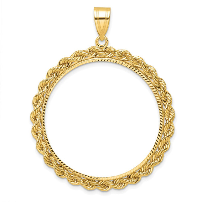 14K gold pendant