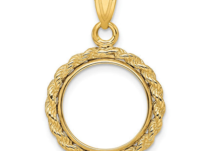 14K gold pendant
