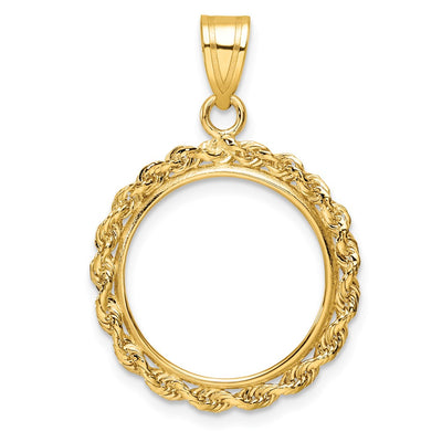 14K gold pendant