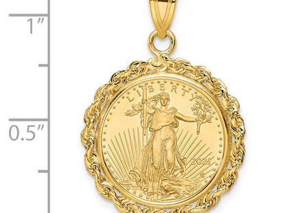 14k Yellow Gold Pendants Style C3012 - Classique Jewelry Inc.