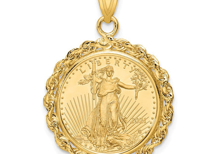 14k Yellow Gold Pendants Style C3012 - Classique Jewelry Inc.