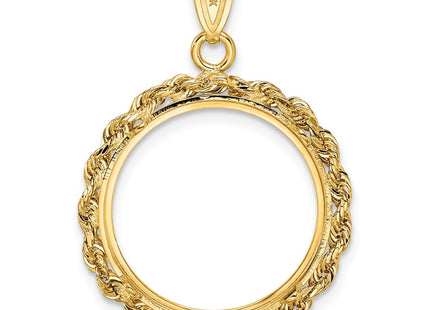 14k Yellow Gold Pendants Style C3012 - Classique Jewelry Inc.