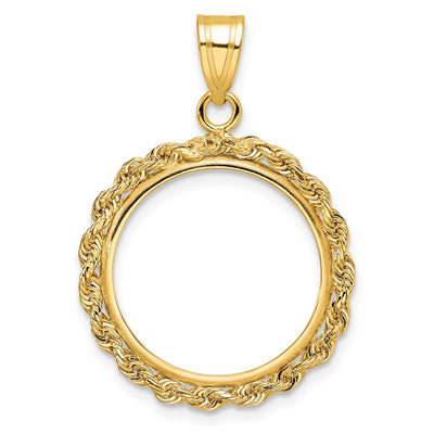 14K gold pendant
