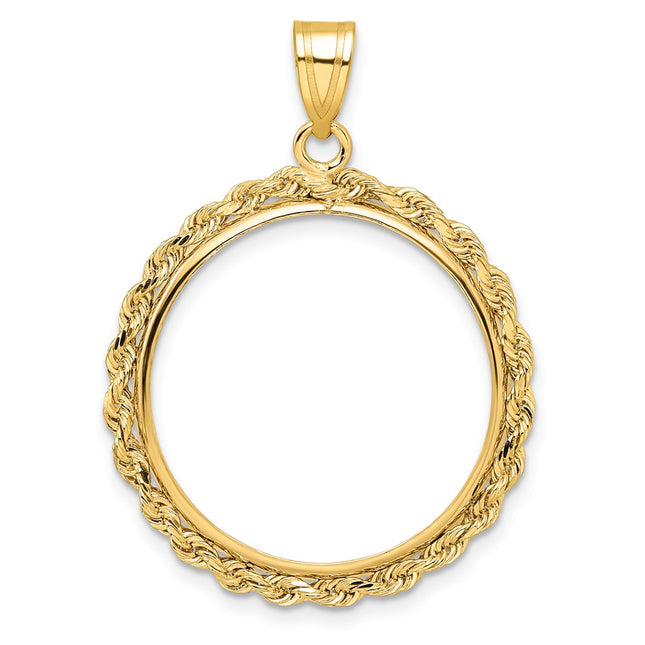 14K gold pendant