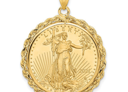 14k Yellow Gold Pendants Style C3012 - Classique Jewelry Inc.