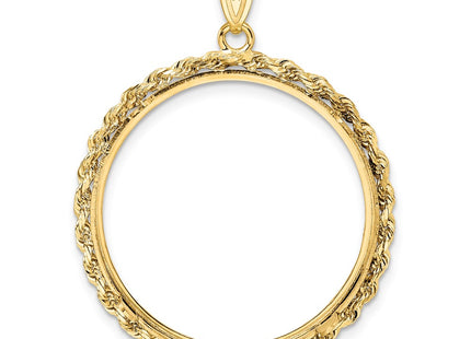 14K gold pendant, another view