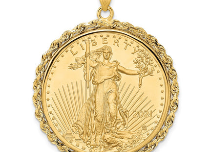 14k Yellow Gold Pendants Style C3012 - Classique Jewelry Inc.