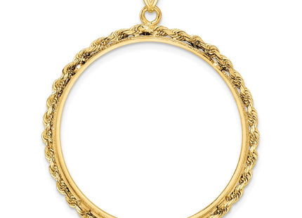 14K gold pendant, another view