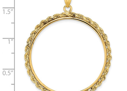 14K gold pendant, further view