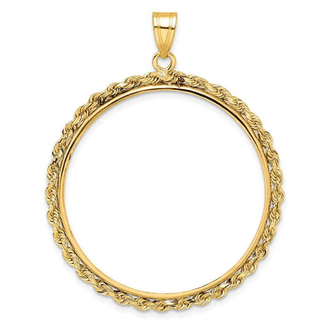 14K gold pendant
