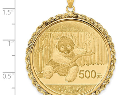 14k Yellow Gold Pendants Style C3012 - Classique Jewelry Inc.