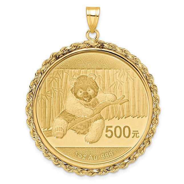 14k Yellow Gold Pendants Style C3012 - Classique Jewelry Inc.