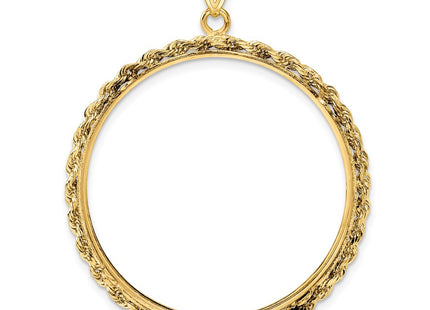 14K gold pendant, another view