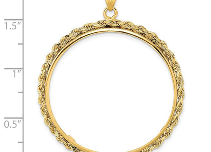 14K gold pendant, further view