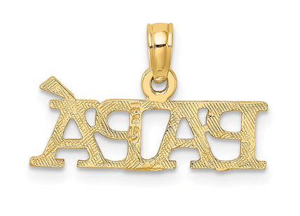 14k Yellow Gold Jewelry Style C3022 - Classique Jewelry Inc.