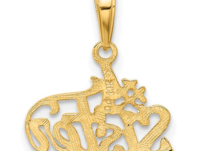 14k Yellow Gold Pendants Style C3025 - Classique Jewelry Inc.