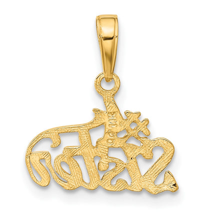 14k Yellow Gold Pendants Style C3025 - Classique Jewelry Inc.