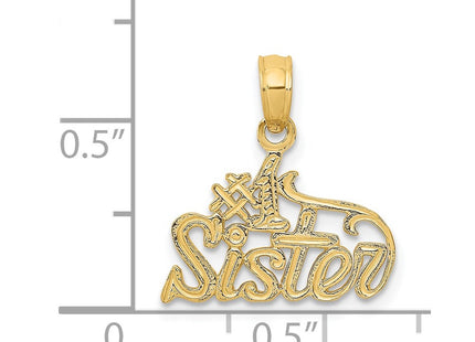 14k Yellow Gold Pendants Style C3025 - Classique Jewelry Inc.