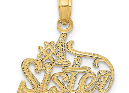 14k Yellow Gold Pendants Style C3025 - Classique Jewelry Inc.