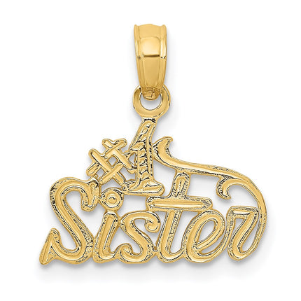 14k Yellow Gold Pendants Style C3025 - Classique Jewelry Inc.