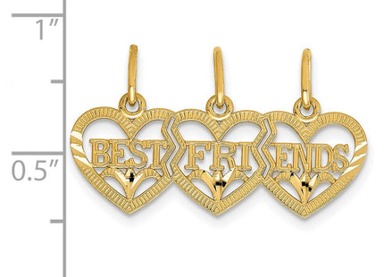 14k Yellow Gold Pendants Style C3028 - Classique Jewelry Inc.