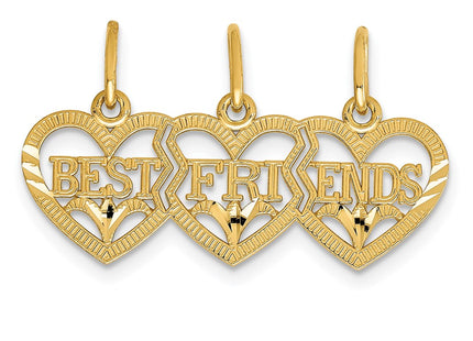 14k Yellow Gold Pendants Style C3028 - Classique Jewelry Inc.