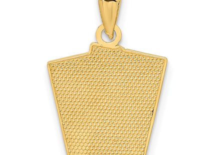 14k Yellow Gold Pendants Style C3045 - Classique Jewelry Inc.