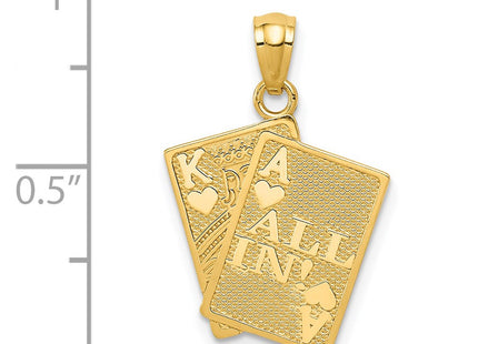 14k Yellow Gold Pendants Style C3046 - Classique Jewelry Inc.